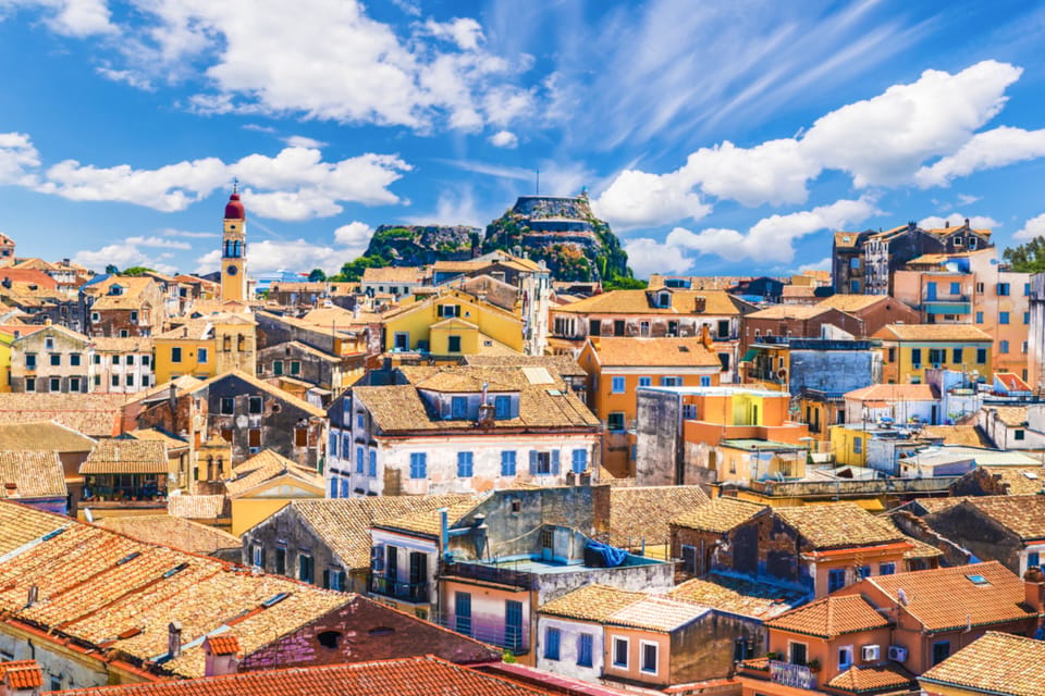 Saranda: Corfu Town and Palaiokastritsa Day Trip with Cruise & Bus  | Explore Ksamil